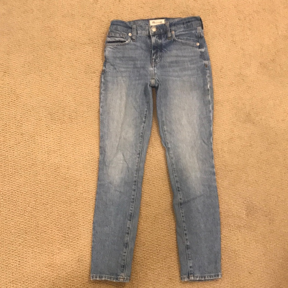 Madewell skinny high rise jeans